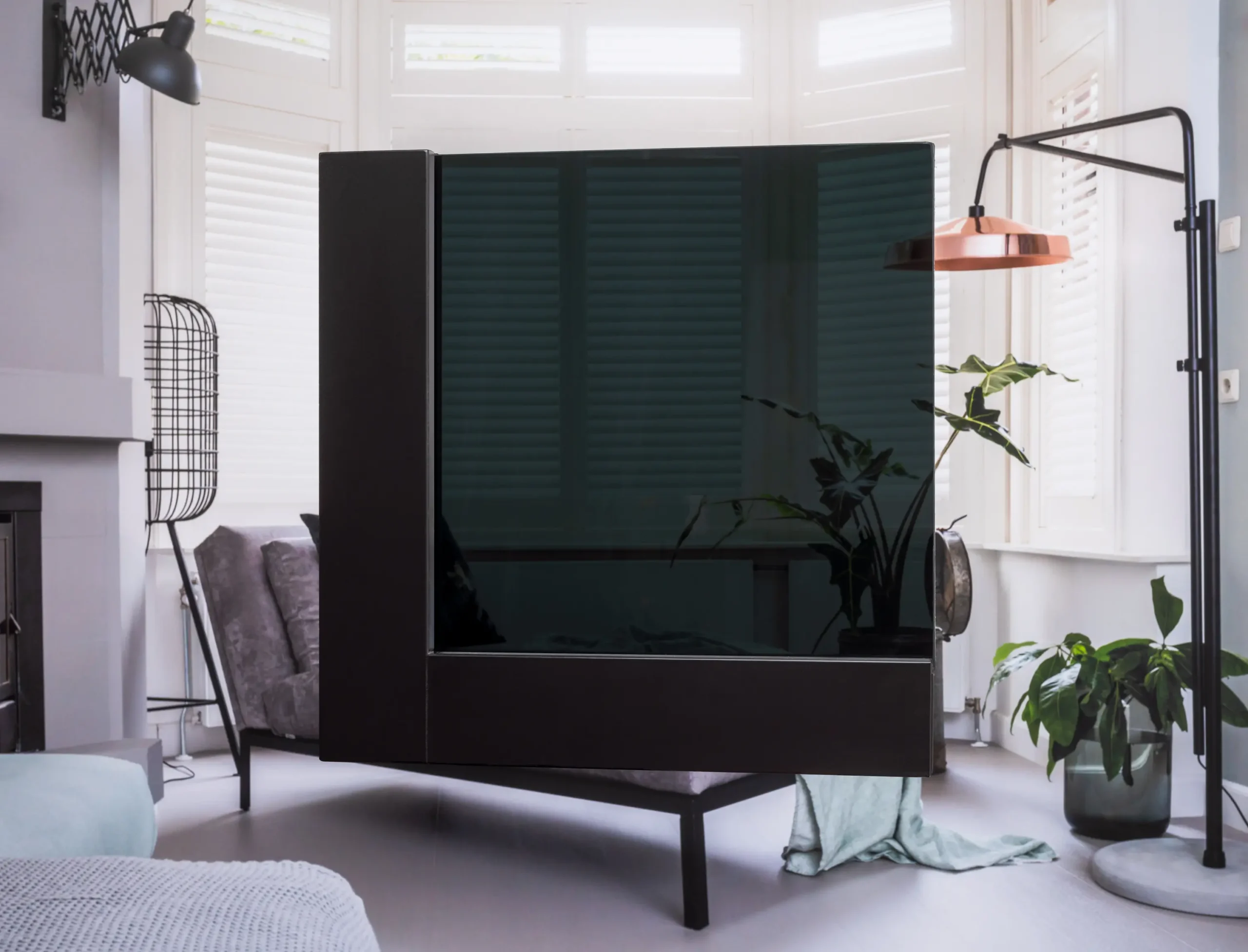 Glassoorten Zwartglas